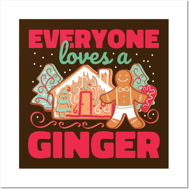 Everybody Loves a Ginger Wall Art by SLAG_Creative